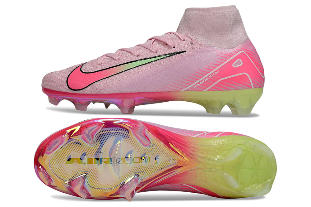 Mercurial Superfly 10 Elite FG Pink/Green