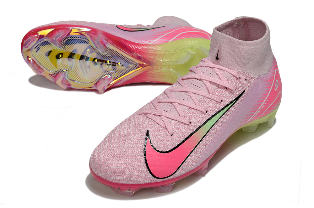 Mercurial Superfly 10 Elite FG Pink/Green