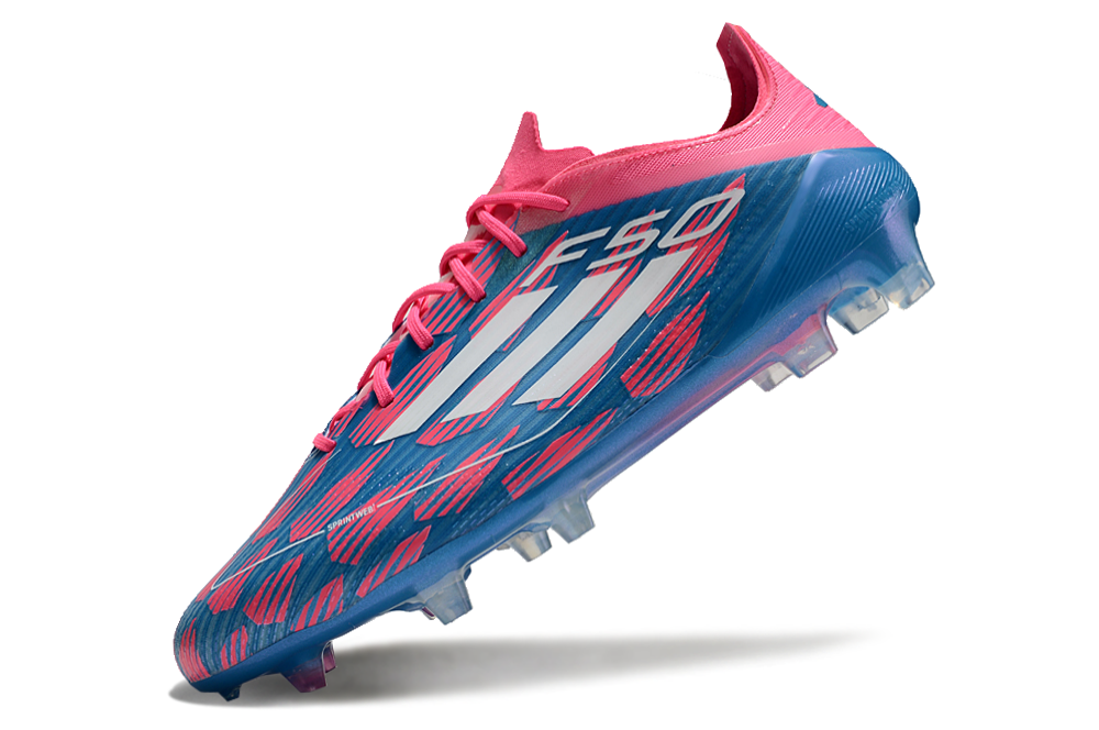 F50 Elite FG Laced Blue &amp; Pink