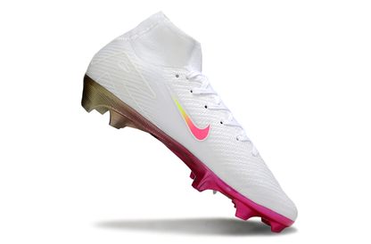 Mercurial Superfly 10 Elite FG White/Pink
