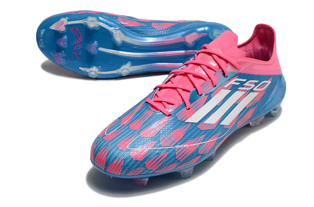 F50 Elite FG Laced Blue &amp; Pink
