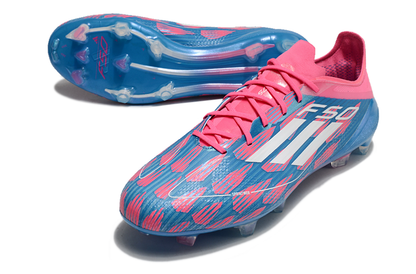 F50 Elite FG Laced Blue &amp; Pink