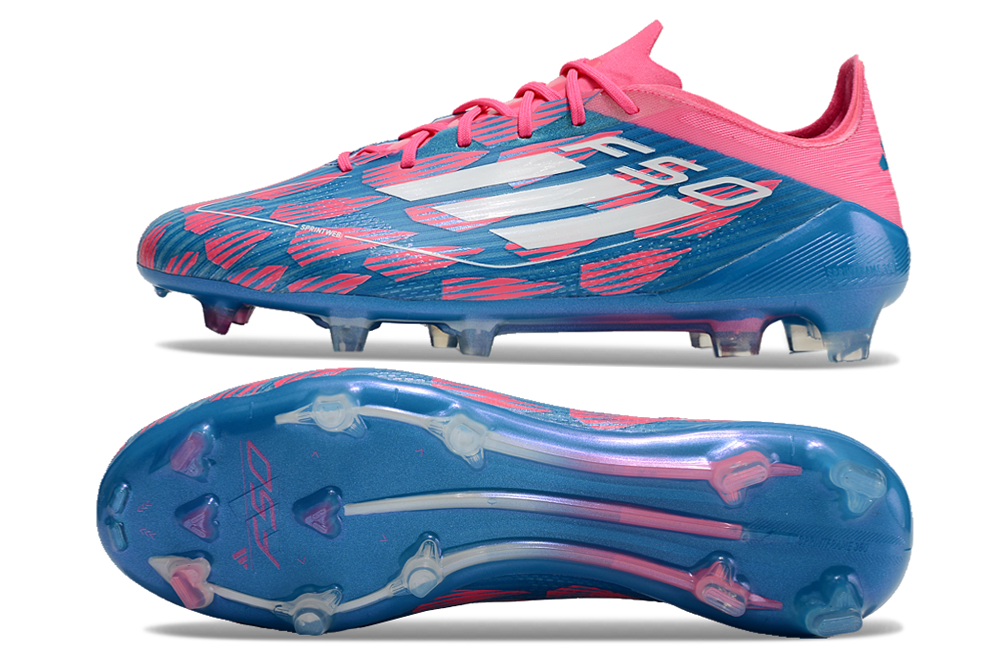 F50 Elite FG Laced Blue &amp; Pink