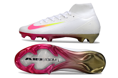 Mercurial Superfly 10 Elite FG White/Pink